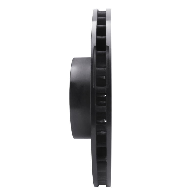 Land Rover Range Rover Brake Rotor (1) - Front Left - R1 Concepts - Drilled & Slotted - Black - `10-`12